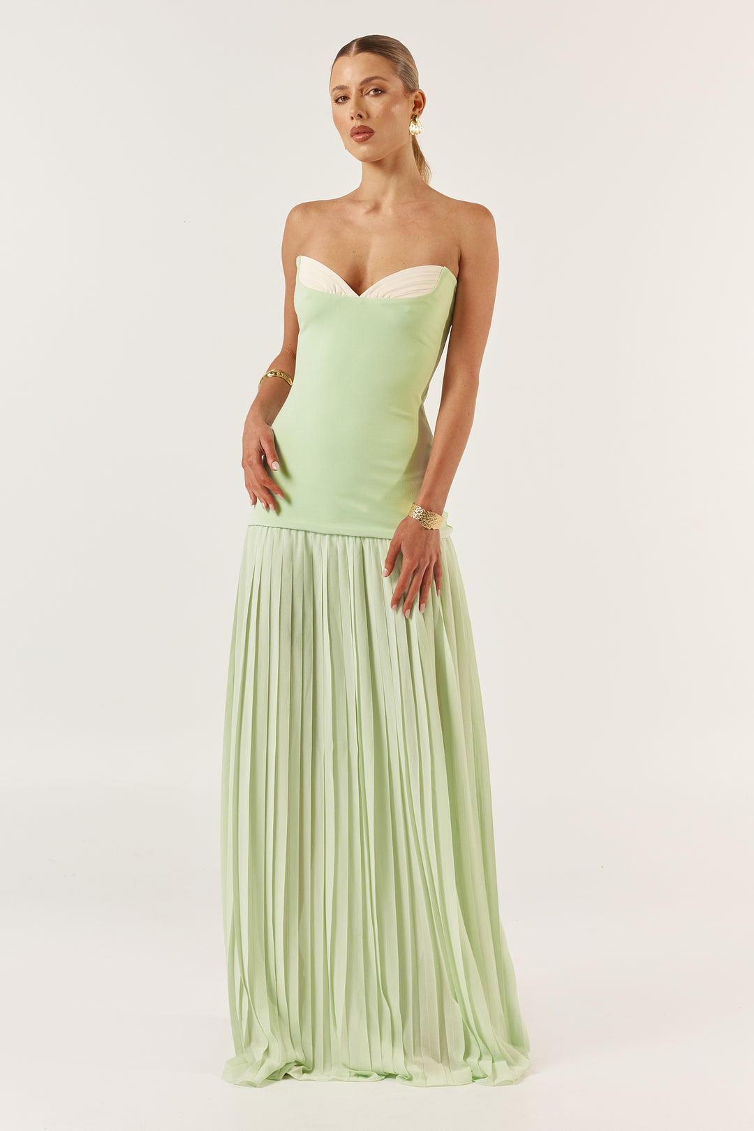 Nicolette Mint Dress